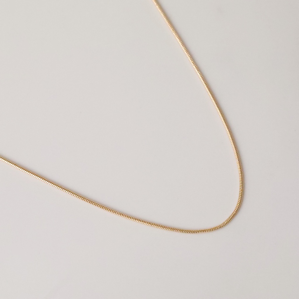 Thin Snake Chain | 18k Gold Filled